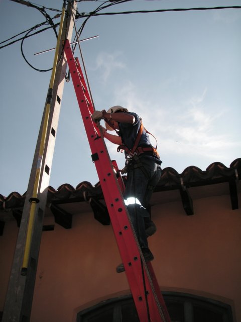 X PRACTICAS POSTE (10) PREVENCION RIESGOS ELECTRICOS